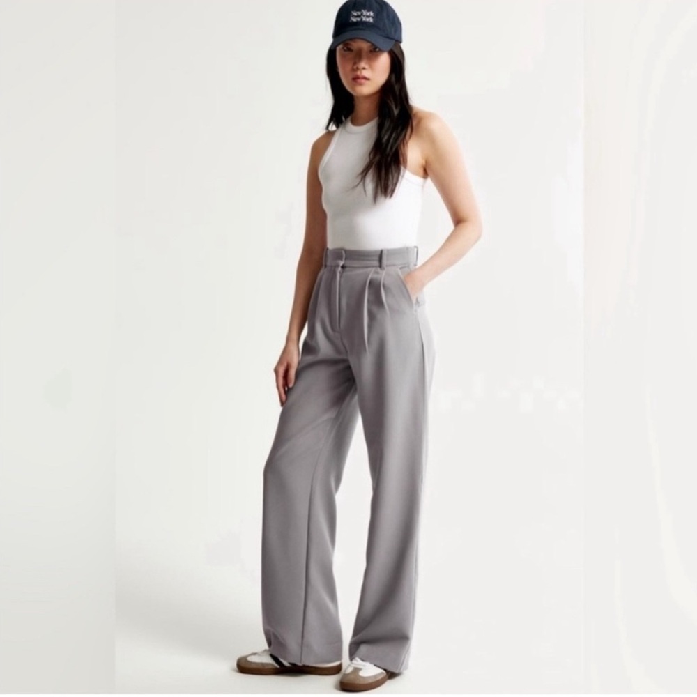 Abercrombie Wide-Leg Sloane Trousers
